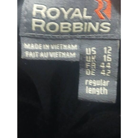 Royal Robbins black women's 12 packable lightweight cruise hike beach trukee - Picture 4 of 4